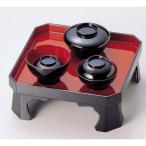  праздник . сервировочный поднос Echizen лакированные изделия одноцветный из дерева праздник . сервировочный поднос чёрный внутри .