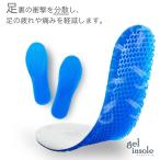 インソール ジェルインソール NEW 足用 足サポート 衝撃吸収インソール おすすめ 圧力分散 クッション 高弾性ゲル 中敷き 通気性抜群 水洗い可能 22-26cm 26-29c