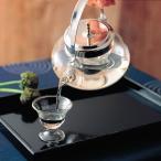冷酒器 丸地炉利Ｍ IDX-2MSV【HARIO ハリオ 和食器 おしゃれ 和モダン ガラス食器 おもてなし 酒器 冷酒 耐熱ガラス ちろり 氷入れ ピック 日本製】