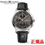 正規品 MAURICE LACROIX モーリスラクロア PONTOS CHRONOGRAPH 43mm 自動巻き メンズ腕時計 PT6388-SS001-321-2