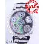 ジェイコブ6タイムゾーンリバーシブルポケットウォッチダイヤモンドベゼルJC-G1BK新品仕上げ済