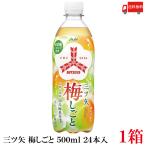 送料無料 アサヒ飲料 三ツ矢 梅しごと PET 500ml×1箱【24本】