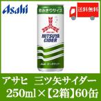 サイダー 缶 アサヒ飲料 三ツ矢サイダー 250ml×60本 (30本入×2ケース) 送料無料