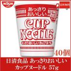 日清食品 あっさりおいしいカップヌードル 57g×40個 (20個入×2ケース) 送料無料