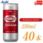 アサヒ飲料 ウィルキンソン タンサン 炭酸水 250ml ×40本 (20本入×2ケース) 送料無料