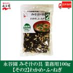 永谷園 業務用 みそ汁の具 その2 (わかめ、ふ、ねぎ) 100g 送料無料