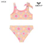 （2日-13日＆15日はボーナスストア+10％） ROXY ロキシー キッズ CHECK TW BRALETTE ST 水着 サーフィン 海水浴 夏 水泳 ビーチウェア