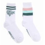 Roxy ロキシー 2PK RX CREW SOCKS A BZG0 レディース ソックス