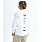 【11日はボーナスストア+10％】Quiksilver クイックシルバー  TC VERTICAL LOGO LT Tシャツ ティーシャツ 長袖 ロンT ロングスリーブ