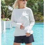 【3日-6日はボーナスストア+10%】ROXY ロキシー HEAR THE WAVES ラッシュガード 長袖 サーフィン 海水浴 夏 水泳 ビーチウェア