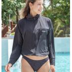 【9日-12日はボーナスストア+10%】ROXY ロキシー AURORA STAND ラッシュガード 長袖 サーフィン 海水浴 夏 水泳 ビーチウェア