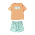 アウトレット価格 セール SALE Roxy ロキシー ROXY S.SLEEVETEE&amp;S.PANTS SET ORG レディース ラウンジウエア