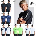 (5 день -12 день. бонус магазин +5%)SALE Quiksilver Quick Silver мужской ALL TIME SR Rush Guard Short рукав 