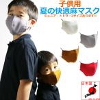 子供用 蒸れない 麻マスク リネン 日本製 布マスク 洗える 赤マスク 小学生 幼稚園 保育園 ファッションマスク オシャレ