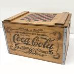 D7356NU [ прекрасный товар ] Vintage дерево box Coca Cola из дерева контейнер крышка имеется место хранения бардачок античный мебель интерьер 