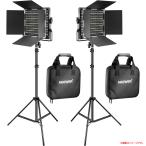 E3507YO *0320[ outlet ] фотосъемка для свет 2 комплект NEEWER NL660 40W высокая яркость CRI96+ 3300lux не использовался фотосъемка машинное оборудование 