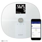 E6081YO *0710_1 вмятина [ outlet ] весы измеритель состава тела Elecom HCS-WFS03WH 23 год производства подсветка имеется не использовался бытовая техника товары для здоровья 