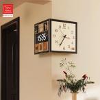 多機能LED両面コーナー 壁掛け時計 両面壁掛け時計 コーナーモダン壁掛け時計 ライト付き 装飾壁掛け時計 デジタルコーナー壁掛け時計 寝室 リビングルーム ホー