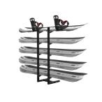 ヨガマット ストレージラック スノーボード収納ラック フロアディスプレイスタンド、 自立型オーガナイザーホルダー スキー/スケートボード/スクーターの場合、