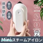 スチームアイロン ミニアイロン ハンディースチーマー コードレスアイロン 過熱保護 USB充電式 旅行 出張 30秒立ち上がり 3段階調整 超軽量 脱臭除菌 小型