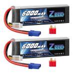 ゼエエ Zeee 3S リポバッテリー 11.1V 60C 6000mAh EC5プラグ付き ラジコン製品用バッテリー 大容量バッテリー ソ