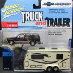 1/64 シボレー タホ キャンパー トレーラー 1997 Chevy Tahoe with Camper Trailer JOHNNY LIGHTNING