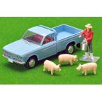 1/64 ダットサン トラック 1500デラックス フィギュア付 Datsun Truck トミカリミテッドヴィンテージ