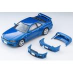 1/64 日産 スカイライン 2ドアスポーツクーペ 25GT TRUBO オプションパーツ付 (2000年式) 青 トミカ リミテッド ヴィンテージネオ