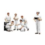 1/18  ピット クルー クラシック スタイル フィギュア Pit Crew Figurines Classic Style White トゥルースケール Truescale