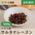 サルタナレーズン500g【送料無料】トルコ産 鉄分 カリウム 貧血予防◎ 生活習慣病予防◎ 抗酸化作用◎ チャック付き（アール物産）