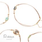 ブレスレット レディース スワロフスキー シンプル 華やか 夏 /3秒装着/マグネット・クラスプ　スワロフスキー コード ブレスレット
