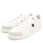 クリスチャン・ディオール スニーカー Dior Star ディオール スター KCK361CLD_S19W 38 25.0cm ホワイト カーフスキン スエード 靴 ほぼ未使用 中古 美品