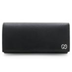 グッチ GUCCI 長財布 ドリアン ウォレット DORIAN 481727 ブラック レザー イタリア製 メンズ ロングウォレット カーフ 中古 美品