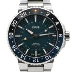 ORIS オリス 腕時計 Aquis アクイス ホエールシャーク リミテッド エディション 2016本限定 自動巻 AT 01 798 7754 4175 メンズ 青文字盤 SS 中古 美品