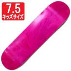 [7.5" панель скейтборд одноцветный панель ]Color Blank Kids 7.5" Pink