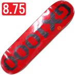 [8.75" панель скейтборд ji- X 1000]GX1000 OG Logo Red 8.75" Black