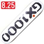 [8.25" панель скейтборд ji- X 1000]GX1000 OG Logo White 8.25" Black