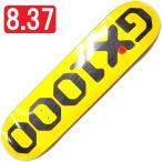[8.375" панель скейтборд ji- X 1000]GX1000 OG Logo Yellow 8.375" Black