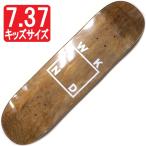 [7.375" панель скейтборд we k end ]WKND Mini Deck White Logo 7.375" Brown