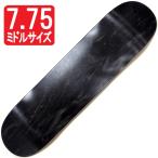 [7.75" панель скейтборд одноцветный панель ]Color Blank Mid 7.75" Black