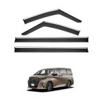 ショッピングアルファード RF177  アルファード40系 ドアバイザー サイドバイザー 専用設計 雨よけ 日除け 耐久性 アルファード40系 エアロパーツ RF177 4p