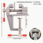  компактный алюминиевый Mini стол тиски, зажим область. максимальный 30mm до. деревообработка, craft, различный Project оптимальный.!