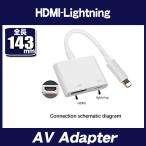lightning HDMI изменение кабель 1080P HD качество изображения iPhone Digital AV адаптер подсветка HDMI конверсионный адаптор смартфон (T16)