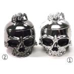 スカル骸骨ケース ロックアクセサリー