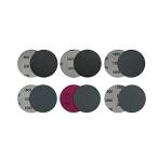 WBway 75mm наждачная бумага Magic тип [ подсчитывать отображать есть ] водостойкий бумага круг форма 3 дюймовый полировка диск зеркальная полировка 30 шт. комплект (#800,#1000,#1200,#15