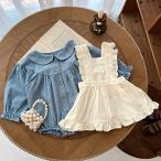 セットアップ キッズ ベビー服 ロンパース 長袖 ワンピース 女の子 カバーオール 綿 子供服 新生児 赤ちゃん おしゃれ 可愛い 出産お祝い プレゼント 誕生日 入