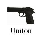 【正規販売店】 Uniton ピストル M92 コスプレ 衣装 ハロウィン パーティーグッズ かぶりもの マスク 時代劇 黒 プチ仮装 ハロウィン 衣装 変装グッズ 和風