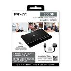 並行輸入 PNY CS900 500GB 2.5インチ SATA III 内蔵ソリッドステートドライブ コンプリートアップグレードキット - (SSD7CS900-500KIT-RB)