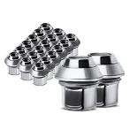 並行輸入 A-Premium M12-1.50 ホイールラグナット 適合機種_ Volvo S40 2004-2011 C30 2007-2010 V50 2005-2011 C70 2006-2010 フロントとリア 20-PC セット