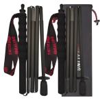 KHEALING トレッキングポール カーボン 折畳み超軽量110g/120g/130G炭素繊維 登山 ポール 5節 2本セット 110/120